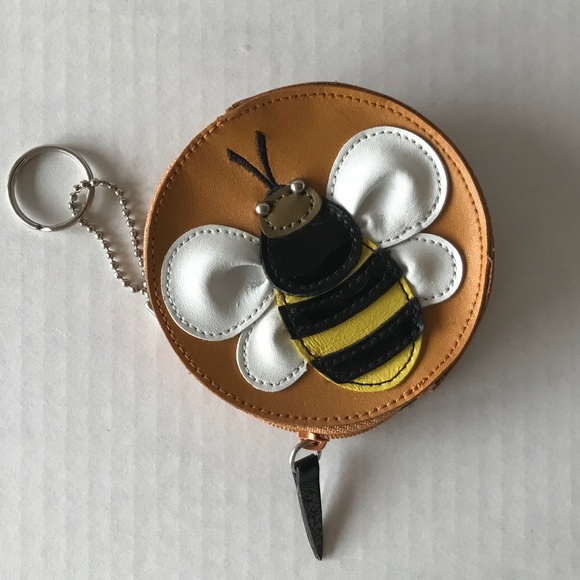 Rolfs Accessories - Rolf’s Leather Bumblebee Change Purse
